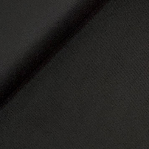 Preview: Feinripp Viskosejersey - uni - black