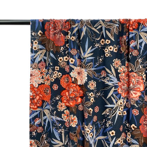 Preview: RESTSTÜCK 0,30m !!! - Viskosejersey - Kacie - navy