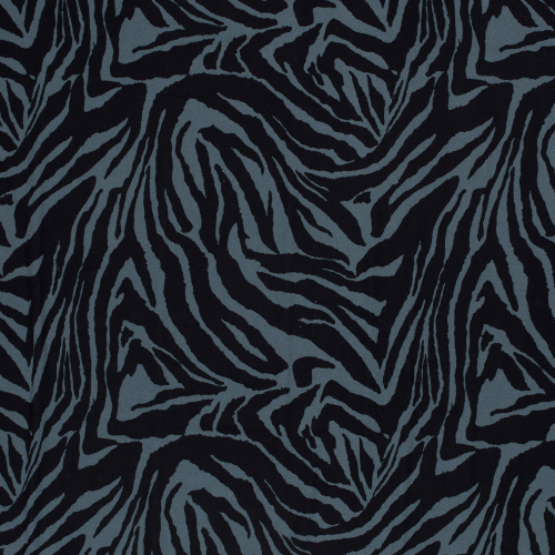Preview: RESTSTÜCK 1,60m !!! - Viskosejersey - Night Line - greyblue/black