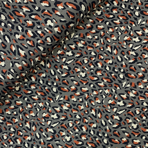 Preview: RESTSTÜCK 1,70m !!! - Viskosejersey - Wild - grey