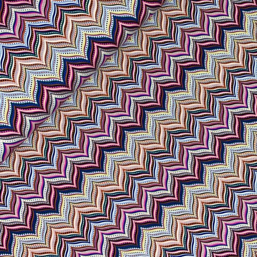 Preview: RESTSTÜCK 1,10m !!! - Viskosejersey - ZigZag - mauve
