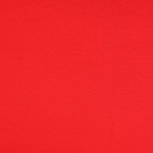 Viskosejersey - uni - rot