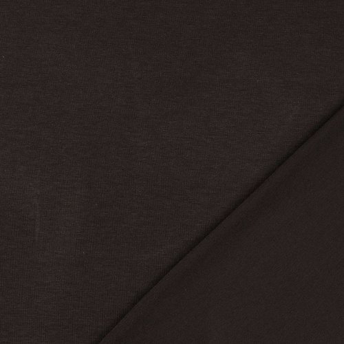 Viskosejersey - uni - schwarz