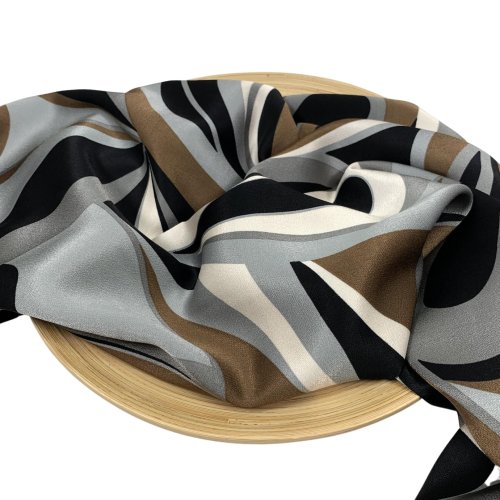 Viskosesatin - Pucci - caramel