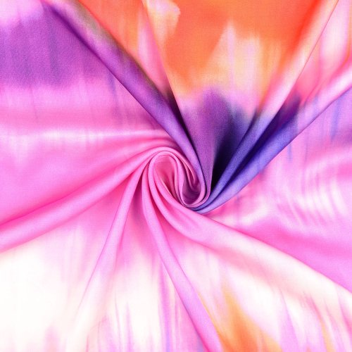 Viskosesatin - matt - Jolin - pink/lila