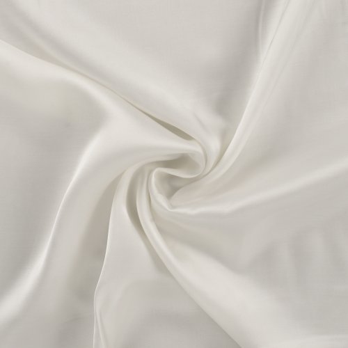 Futterstoff - Viskosesatin - uni - offwhite