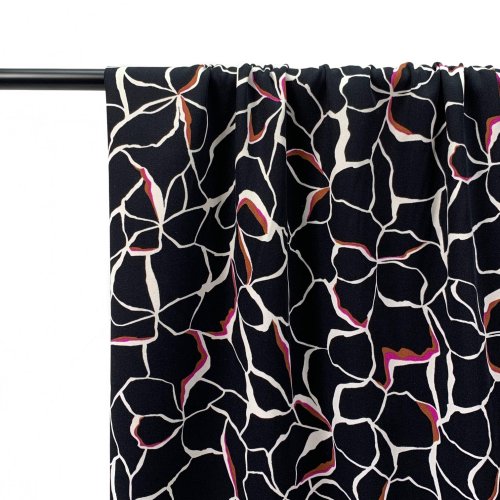 Preview: RESTSTÜCK 0,50m !!! - Viskose Stretch - Consuela - black