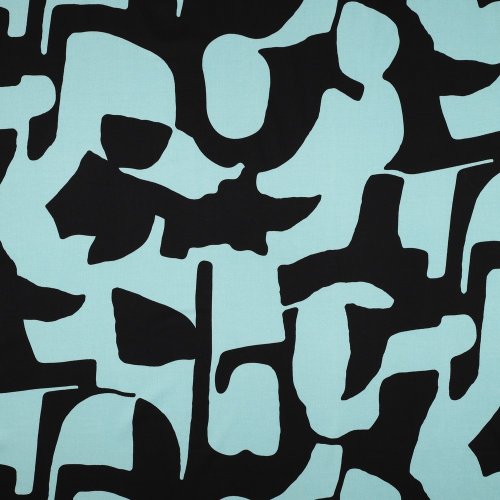 Viskosestretch - Enie - mint/schwarz