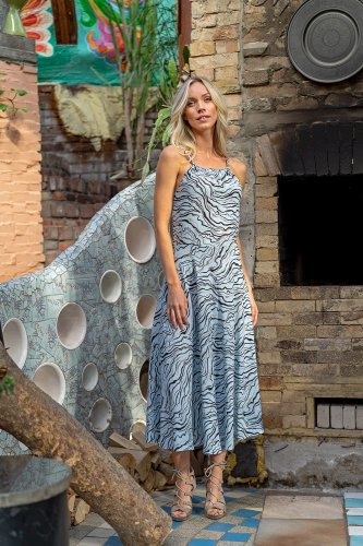 Preview: RESTSTÜCK 1,30m !!! - Viskose Stretch - Jasira - hellblau