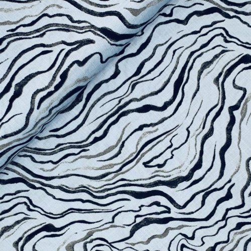 Preview: RESTSTÜCK 1,30m !!! - Viskose Stretch - Jasira - hellblau