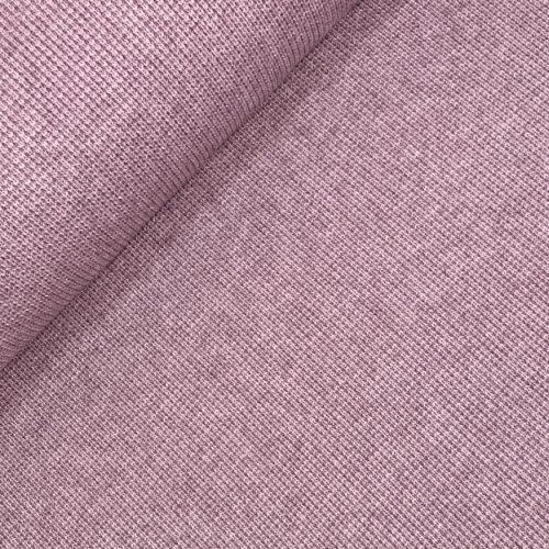 RESTSTÜCK 60cm !!! - Viskosestrick - Kelly - mauve melange