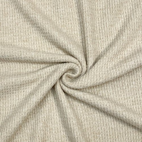 Viskose Strick - Soft Waffle - light sand