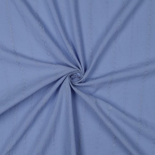 Baumwolle embroidery - Vivia Stripes - lavender