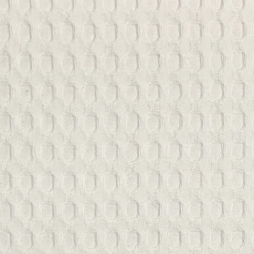 Waffelpique Baumwolle - XL - ecru