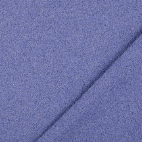 Walkloden - uni - jeansblau