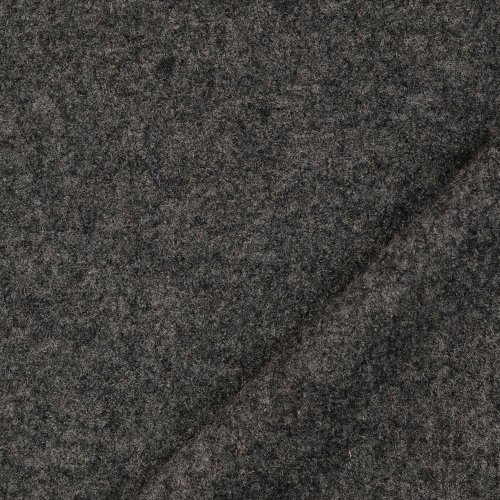 Preview: RESTSTÜCK 0,80m !!! - Walkloden - meliert - grau