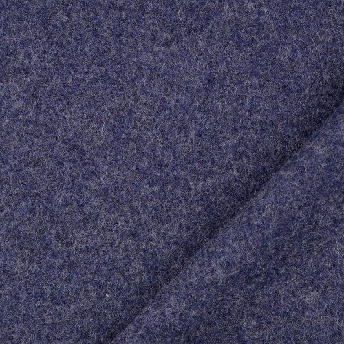 Preview: RESTSTÜCK 1,20m !!! - Walkloden - meliert - marine