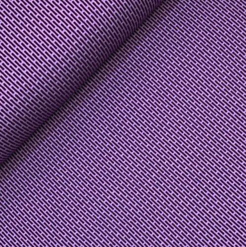Bio Jacquard Jersey - Whisper Knit - A82/A85 - glicine/viola - Love Letters - Hamburger Liebe - Albstoffe