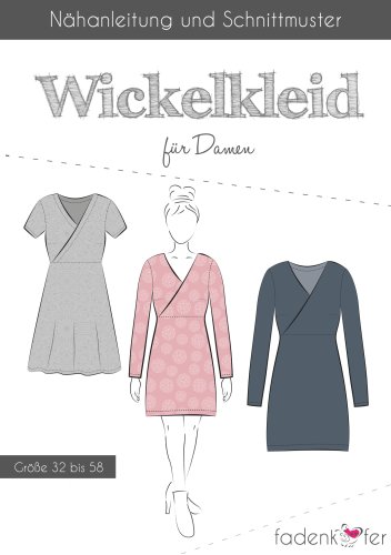 Papierschnittmuster - Wickelkleid - Damen - Fadenkäfer