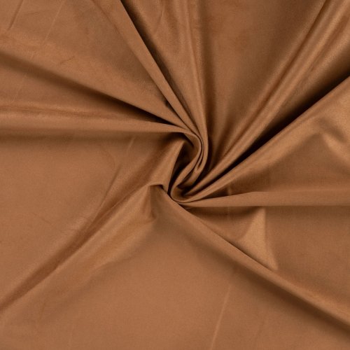 Wildlederimitat - cognac