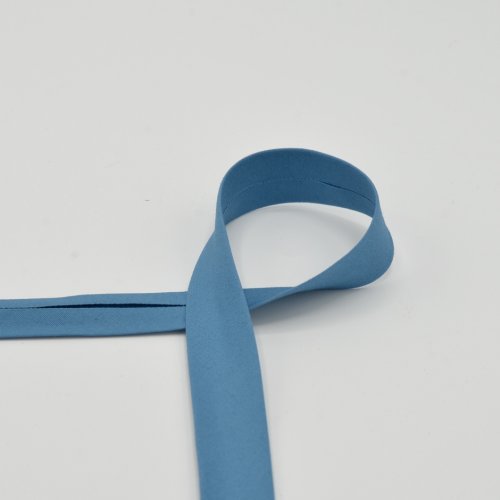 Schrägband - Baumwolle - unelastisch - 20 mm - jeans