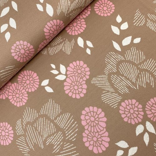 RESTSTÜCK 70cm !!! - Bio Jacquard - Yukata - Col.02 - scoiatollo - Sakura - Hamburger Liebe