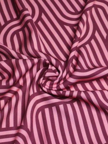 Preview: Viskose Twill mit LENZING™ ECOVERO™ Fasern - Ziggy - rouge - Mind the Maker