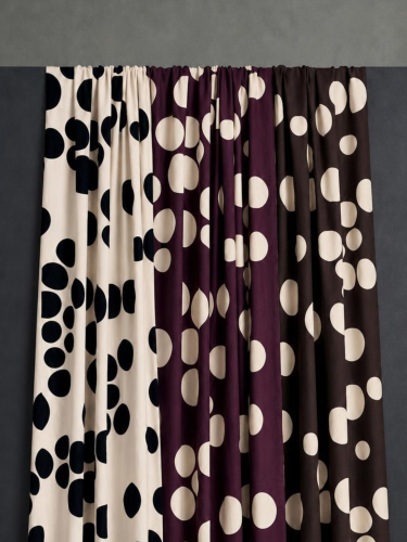 Preview: Viskose mit LENZING™ ECOVERO™ Fasern - About a Dot - umber - mind the Maker
