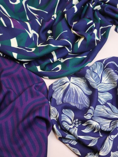 Preview: RESTSTÜCK 1,10m !!! - Viskose Twill mit LENZING™ ECOVERO™ Fasern - Ziggy - cerise - Mind the Maker