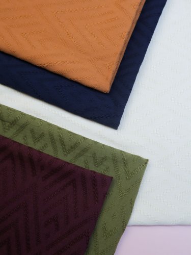 Viskose Jacquard - Alta - pinot - meetMilk