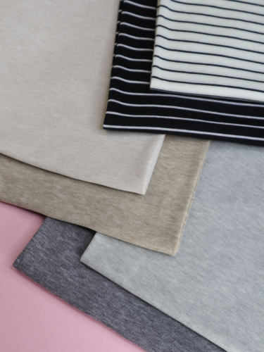 Preview: Merino Strick Jersey mit TENCEL™ - Miles - java - MeetMilk