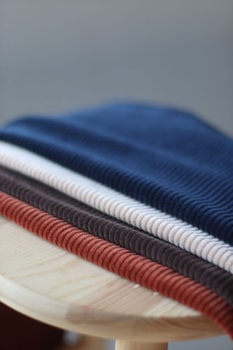 Preview: Bio Velours Cord - soft mocha - Mind the Maker