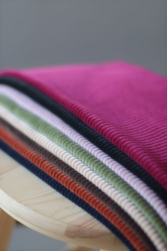 Preview: Bio Velours Cord - crisp beet - Mind the Maker