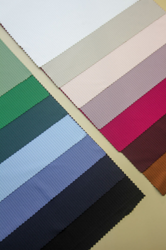 Preview: RESTSTÜCK 1,30m !!! - Activewear - Sportstoff - Flow Ribbed Fit - dusty blue - Mind the Maker