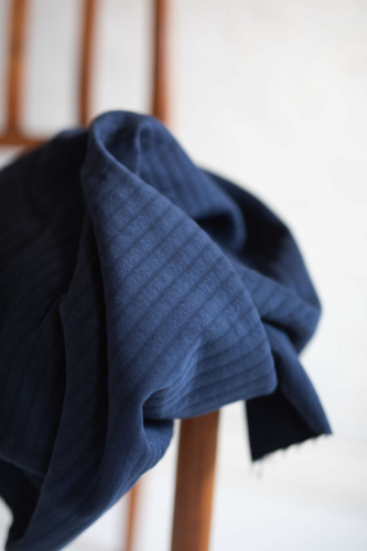 RESTSTÜCK 0,80m !!! - Cotton Quilt - Alley - indigo night - Mind the Maker