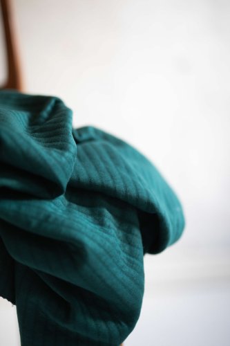 Cotton Quilt - Alley - bottle green - Mind the Maker