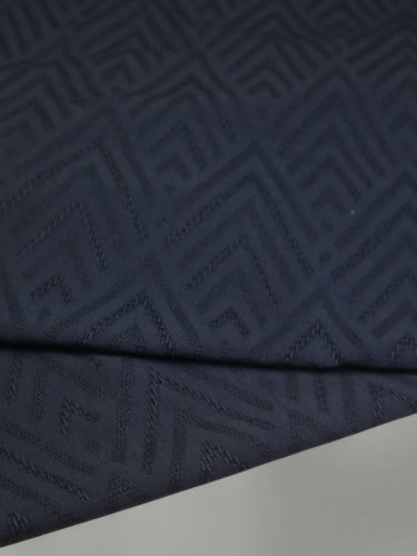 Preview: Viskose Jacquard - Alta - dark navy - meetMilk