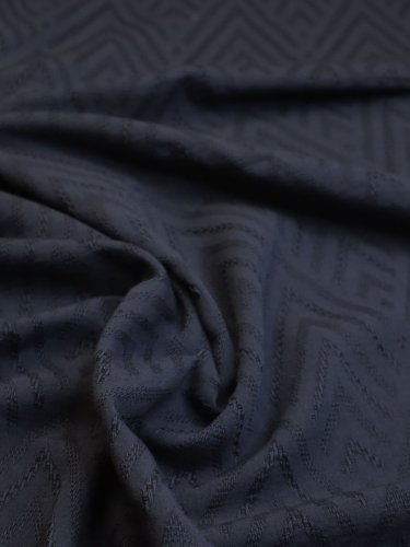 Preview: Viskose Jacquard - Alta - dark navy - meetMilk