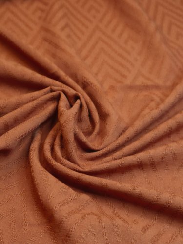 Preview: Viskose Jacquard - Alta - toffee - meetMilk