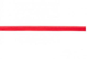 Paspelband elastisch - rot - 9 mm