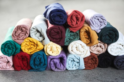 Preview: RESTSTÜCK 0,60m !!! - Basic Stretch Jersey mit TENCEL™ - purple haze - MeetMilk