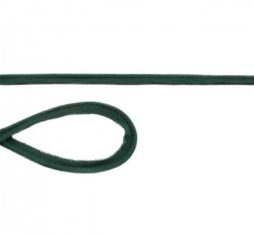Paspelband Jersey - dunkelgrün - 10 mm