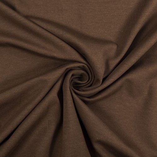 Bio Jersey - brown - A20 - Albstoffe
