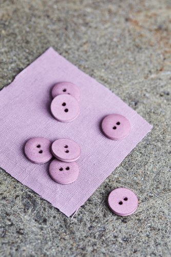 Knopf Cotton - Curb - 18mm - lilac - Mind the Maker