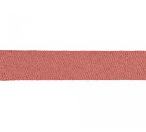 Schrägband - Musselin - 20mm - dark salmon