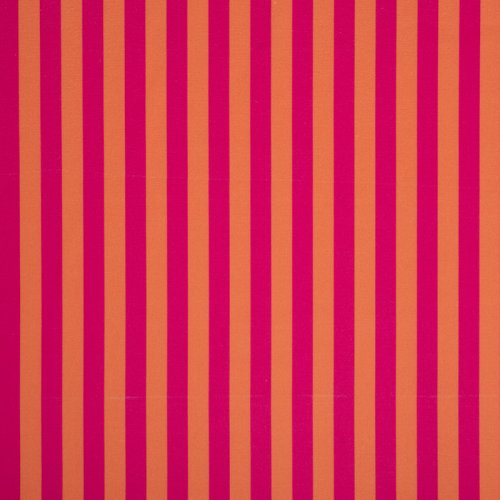 Leichter Canvas - Stripes - orange/pink