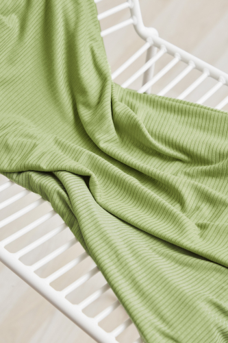 Derby Ribbed Jersey mit TENCEL™ - soft apple - MeetMilk