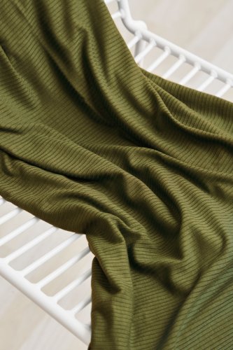 Derby Ribbed Jersey mit TENCEL™ - juniper - MeetMilk