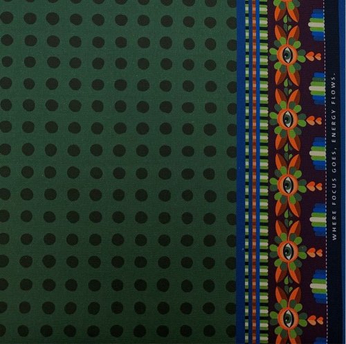 B-WARE!!! - Bio Canvas - Dot by Dot - Col. 05 - Darling Things - Hamburger Liebe - Albstoffe