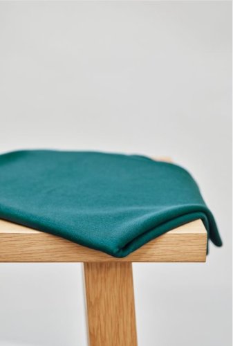 RESTSTÜCK 60cm !!! - Interlock mit TENCEL™ - Two Face Coda - emerald - MeetMilk